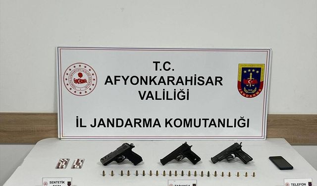 Afyonkarahisar'da operasyonla 1 kişi yakalandı