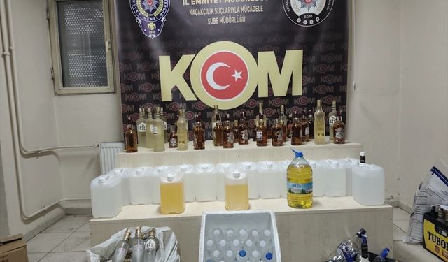 Yılbaşı öncesi sahte alkol operasyonları sıklaştı!
