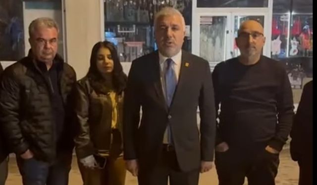 CHP Uşak İl Başkanı ve Yöneticileri, Eşme'de ilginç bir durumla karşılaştılar!