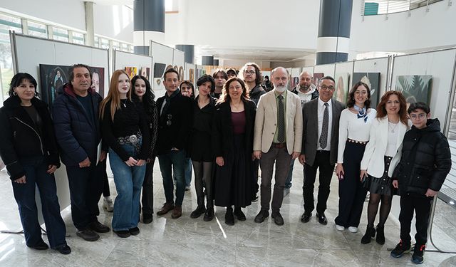 Uşak Üniversitesi'nde GSF Öğrencilerinden Dönem Sonu Sergisi