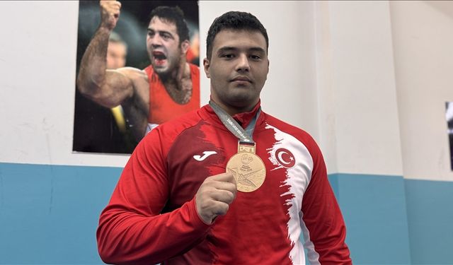 İşitme engelli Milli Güreşçi Seymen Berke Nergiz'in hedefi büyük