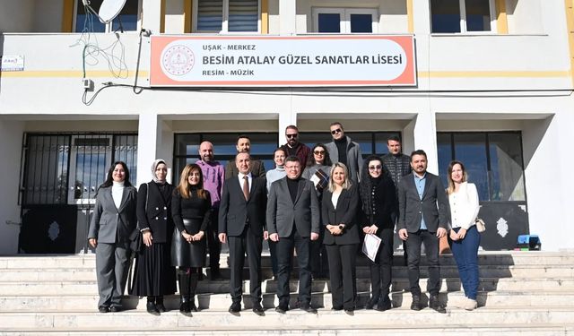 Uşak Besim Atalay Güzel Sanatlar Lisesi'nde özel bir program