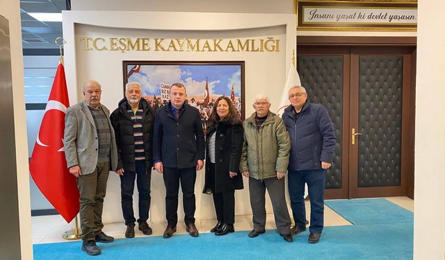 Uşak'ın Eşme ilçesini tanıtmak için yapılan çalışmaları istişare ettiler