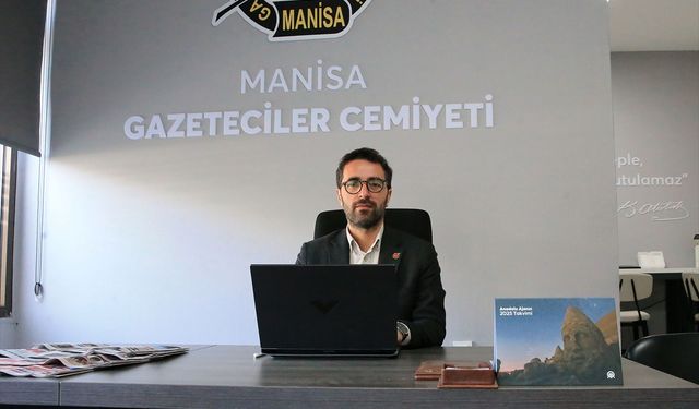 Manisa Gazeteciler Cemiyeti Başkanı Aydın, AA'nın "Yılın Kareleri" oylamasına katıldı