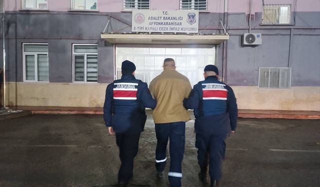 Afyonkarahisar'da 30 yıl cezası olan firari yakalandı