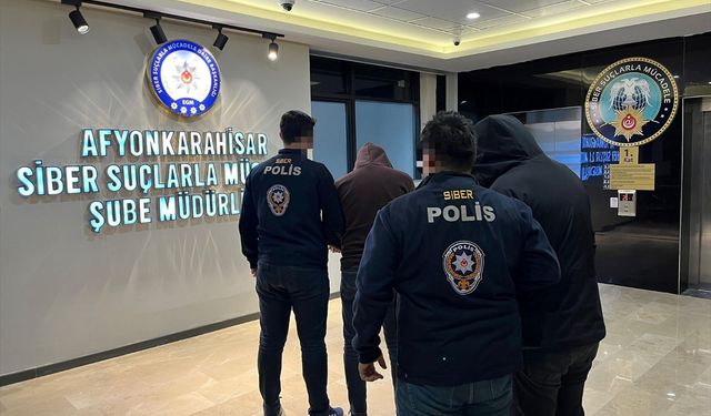 Afyonkarahisar'da dolandırıcılık operasyonu; 2 tutuklu!