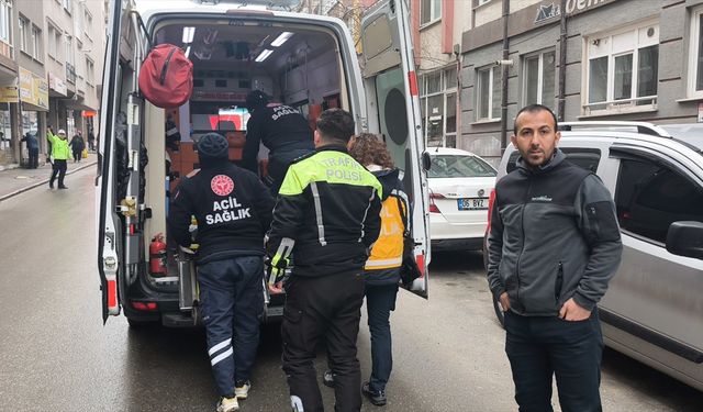 Kütahya'da otomobil çarpan Sait Özaydın yaralandı