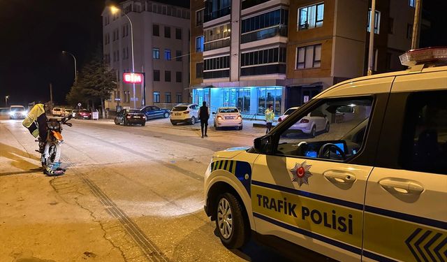 Uşak Değirmendere Caddesi'nde motosiklet kazası! 1 kişi hayatını kaybetti