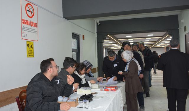 Afyonkarahisar'da esnaf odası seçimi yapıldı