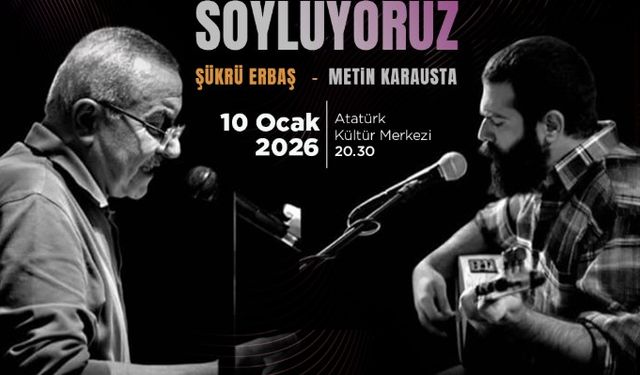 Uşak AKM'de söz ve müzikle dolu program