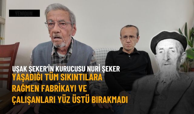 Uşak'taki fabrika elinden alınmasına rağmen, çalışanlar mağdur olmasın diye kefillik imzasını attı!