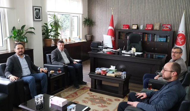 Uşak İl Müftüsü Harmancı'ya AK Parti'den ziyaret