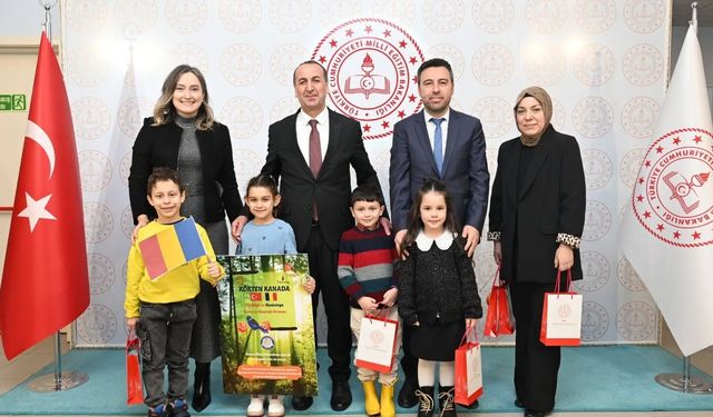 Hasan Hilmi Ortaokulu'ndan "Kökten Kanada" projesi