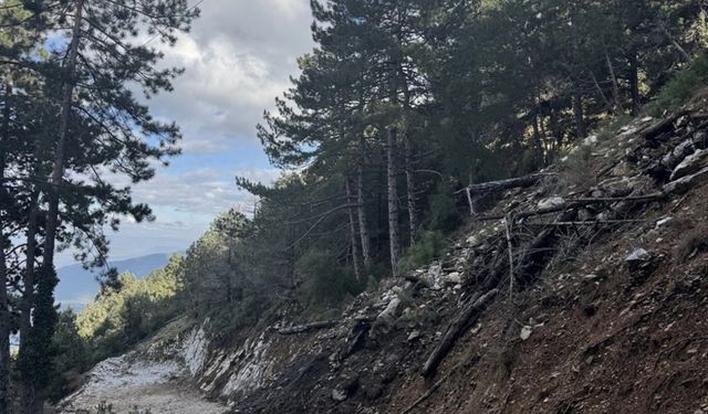 Denizli Bağbaşı'ndaki teleferik hat zarar gördüğü için kapatıldı