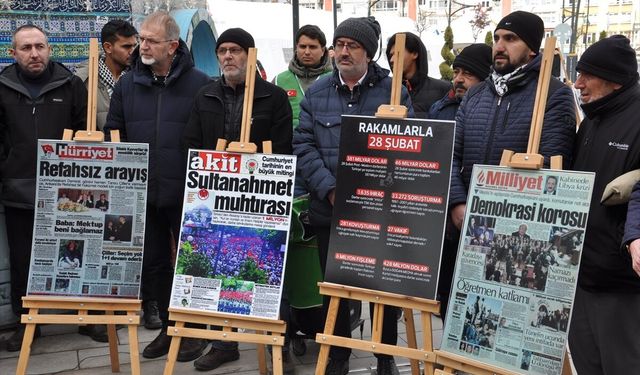 Kütahya'da "28 Şubat'ın Manşetleri" sergisi açıldı