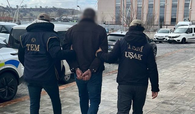 Uşak'ta 13 yıl 4 ay cezası bulunan FETÖ hükümlüsü yakalandı