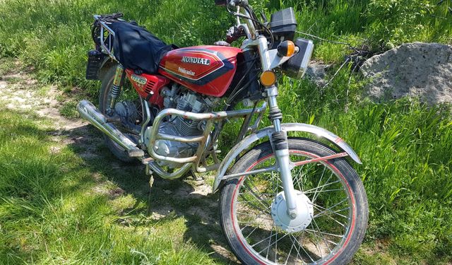 Uşak'ta Halil Aslan'ın motorunu çalan hırsızlar yakalandı!