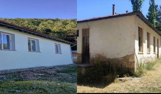 Kütahya'dan taktir toplayacak hareket! Okul geri dönüşümü!