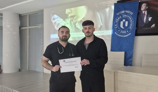 Uşak Üniversitesi'nde sigarayla mücadele ve astım hakkında farkındalık çalışması yapıldı