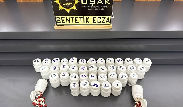 Uşak İl Emniyet Müdürlüğü ekipleri zehir tacirleriyle mücadelesini sürdürüyor