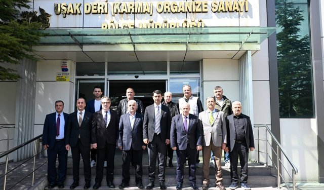 Uşak Valisi Serdar Kartal'dan Karma Organize Sanayi Bölgesi’ne ziyaret
