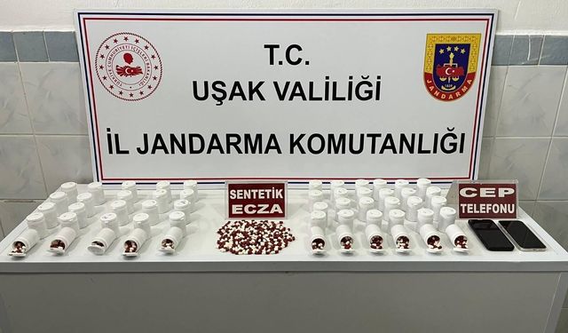 Uşak Dikilitaş’ta evinde yasaklı madde yakalanan şahıs cezaevine gönderildi