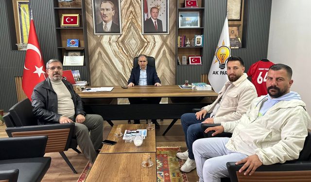 Uşak Milletvekili Güneş, vatandaşla bire bir görüşmeler yaptı