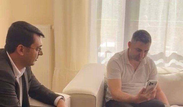 Uşak Valisi Kartal, dün açılan ateş sonucu yaralanan polis memurunu evinde ziyaret etti