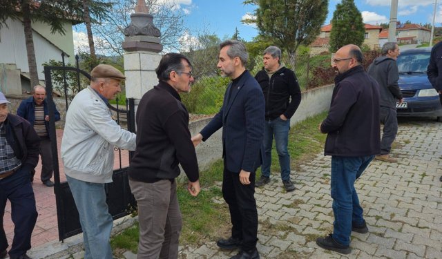 AK Parti Uşak Merkez İlçe Teşkilatı, Ciğerdede köyünü ziyaret etti