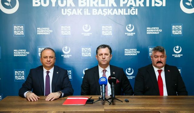 BBP Genel Başkan Yardımcısı, Uşak İl ve İlçe Teşkilatlarını ziyaret etti