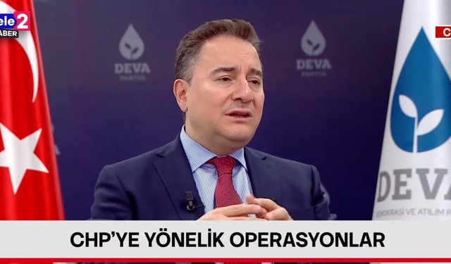 Uşak Belediyesi ve diğer operasyonlar için konuşan Babacan: Herkese silme kefil olunmamalı!