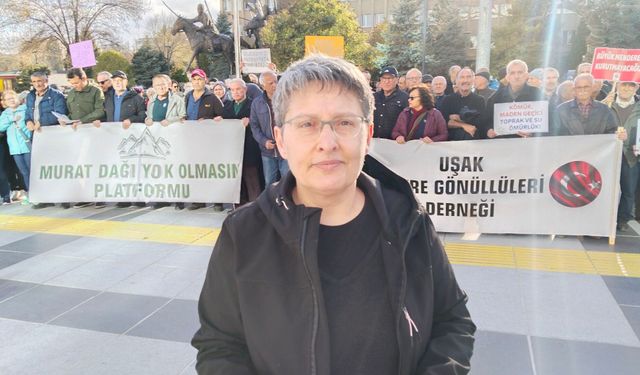 Murat Dağı Yok Olmasın Platformu Sözcüsü Funda Öz Akcura; "O ruhsat iptal edilirse belge desteği sunmaya hazırız"