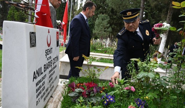 Uşak’ın komşusu Manisa’da Şehit Polisler anıldı