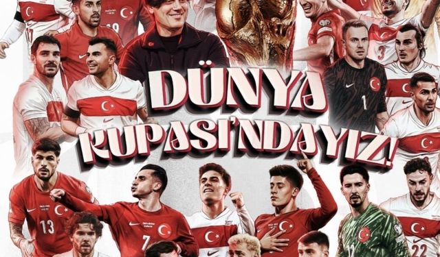 Türkiye 24 yıl sonra Dünya Kupası’nda! Uşak'ta da kutlama yapildi