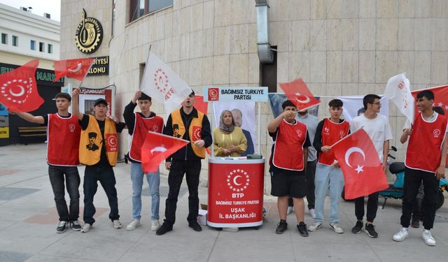 BTP Uşak Gençlik Kolları 19 Mayıs'ı bir dizi etkinlikle kutladı