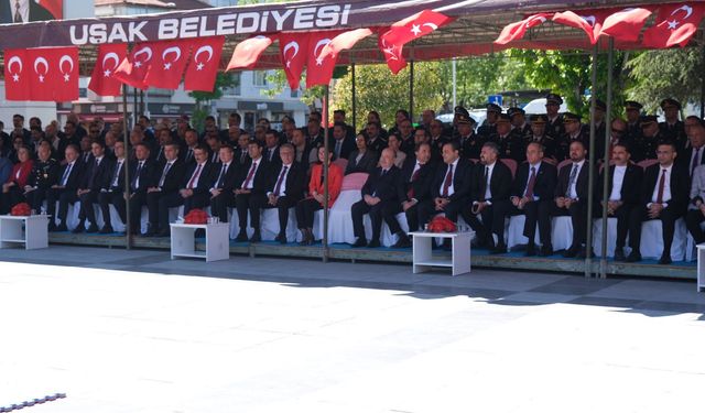 Uşak'ta 19 Mayıs Atatürk'ü Anma, Gençlik ve Spor Bayramı kutlandı