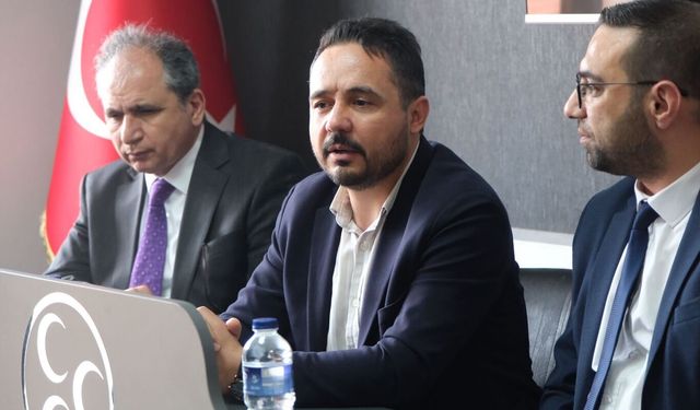 Cumhur İttifakı'nın Uşak'taki bileşenleri, bayramlaşma programında bir araya geldi