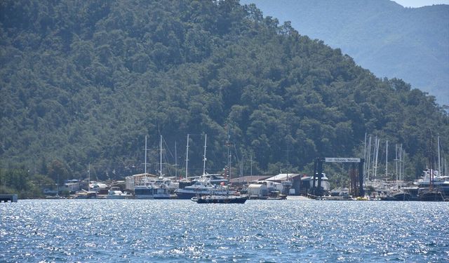 Küresel Sumud Filosu teknik bakım ve ikmal için Marmaris'e geldi