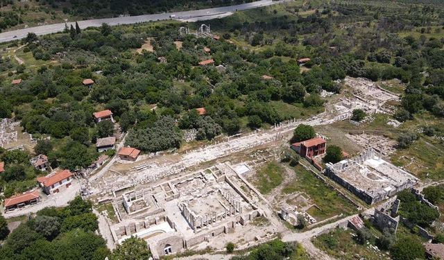 Yatağan'daki gladyatörler kentine Uşak ve Muğla gibi bir çok ilden ziyaretçi gidiyor