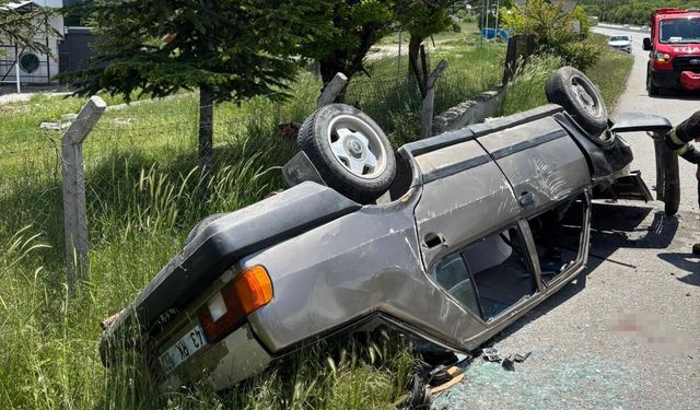 Uşak'ın komşusu Kütahya'da kaza! 4 kişi yaralandı