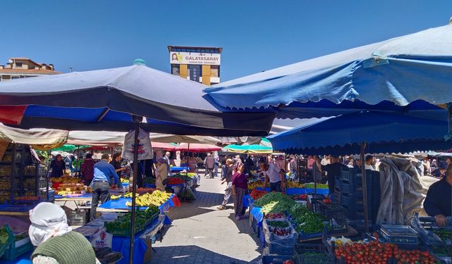 Uşak'ın Çarşamba pazarında fiyatlarda gerileme var!