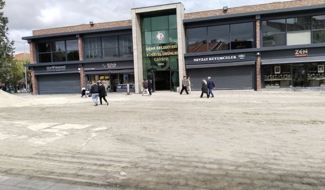 Uşak Mende Pazarı ve Çavuş Çeşme Sokak çevresindeki dönüşüm 44,4 milyon TL'ye mal olacak