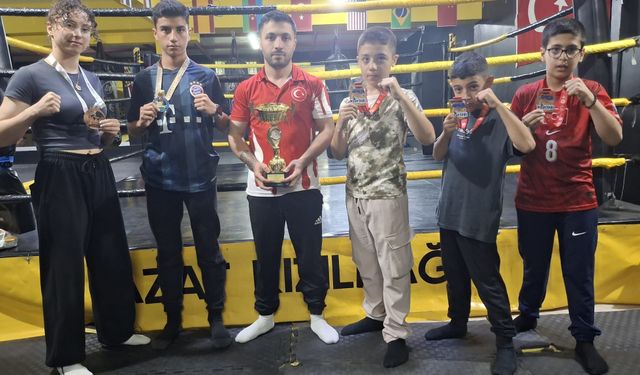 Uşak Tiger Fight Akademi; Uşak'taki başarısını ulusal düzeyin de dışına taşıyor