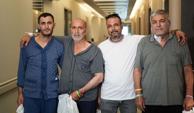 Oğlu ve damadından organ nakli yapılan babalar, hayata bağlandı