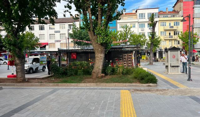Uşak Tiritoğlu Parkı yeniden düzenleniyor