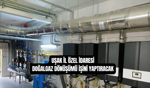 Uşak İl Özel İdaresi, Ulubey Cumhuriyet İlkokulu'nun Doğalgaz Dönüşümünü Yaptıracak