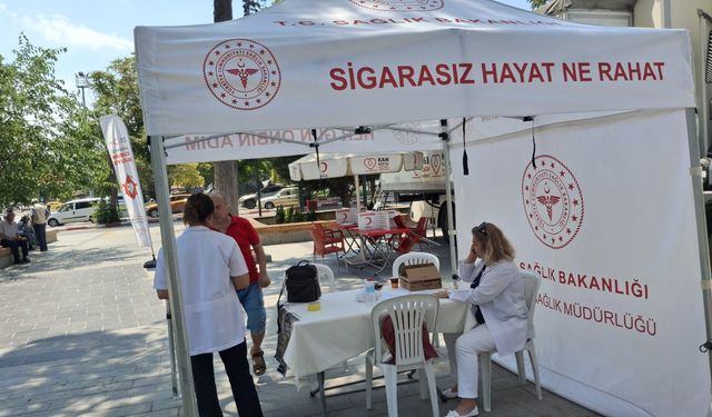 Uşak’ta "Hareket Yaşını Öğren, Sağlıklı Yaşa" kampanyası devam ediyor