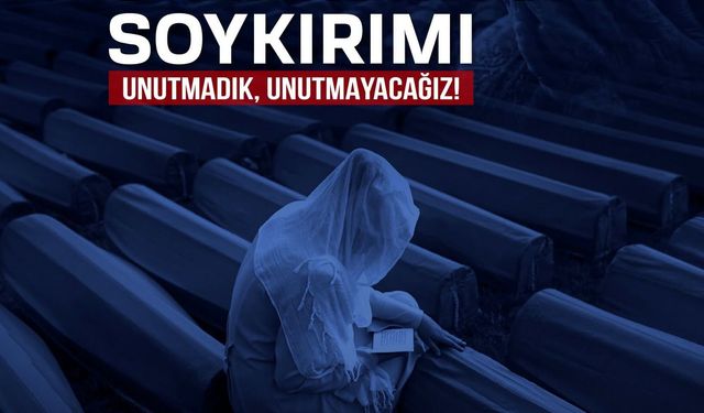 Boşnak sivillere yönelik yapılan Srebrenitsa Katliamı'nı Uşak Belediyesi'de unutmadı