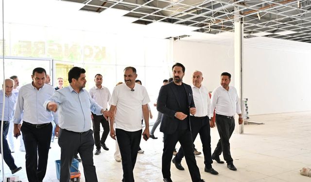 Demirci ve Salihli yoluyla Hisar kaplıcalarındaki çalışmaları incelediler