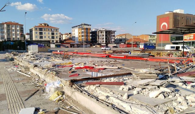 Uşak'taki balık pazarı da eski yerine gidiyor